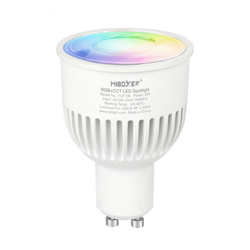 FUT106 | 6W GU10 RGB+CCT LED SPOTLIGHT - MiBoxerStore